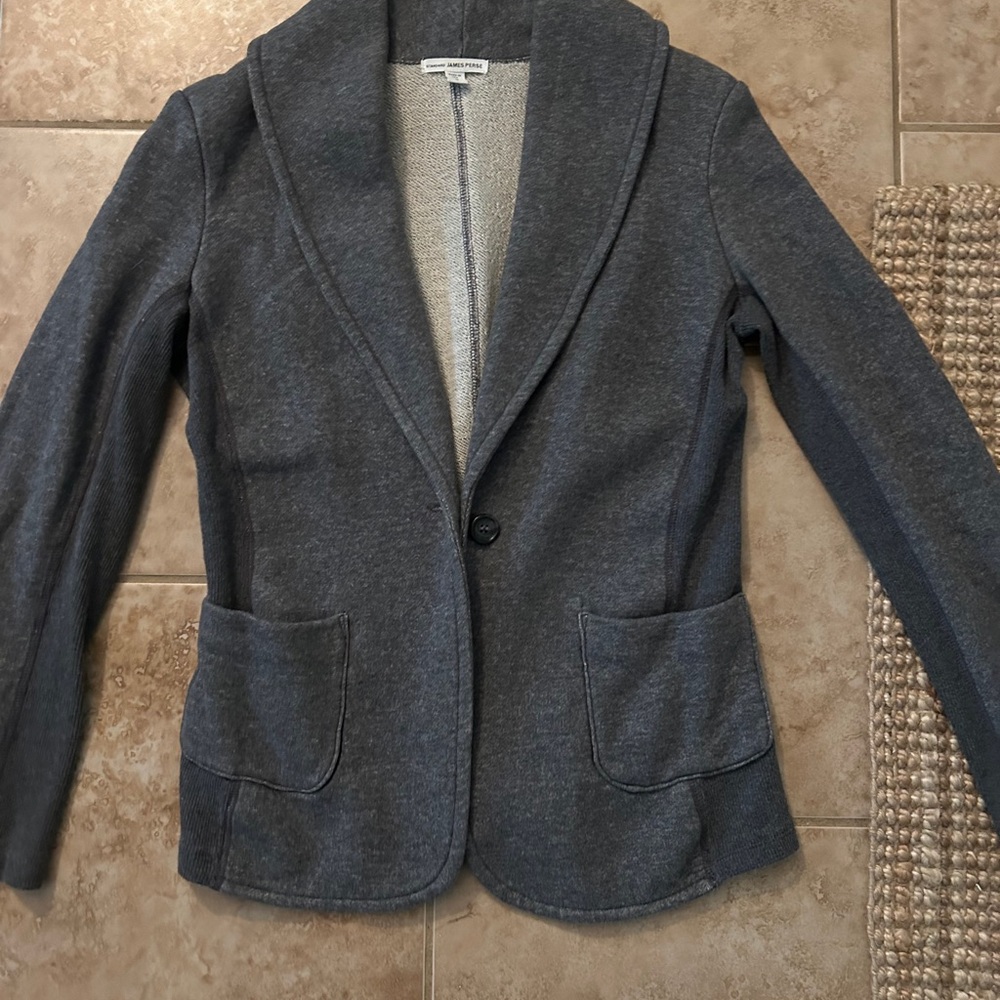 James Perse Charcoal Women's Blazer